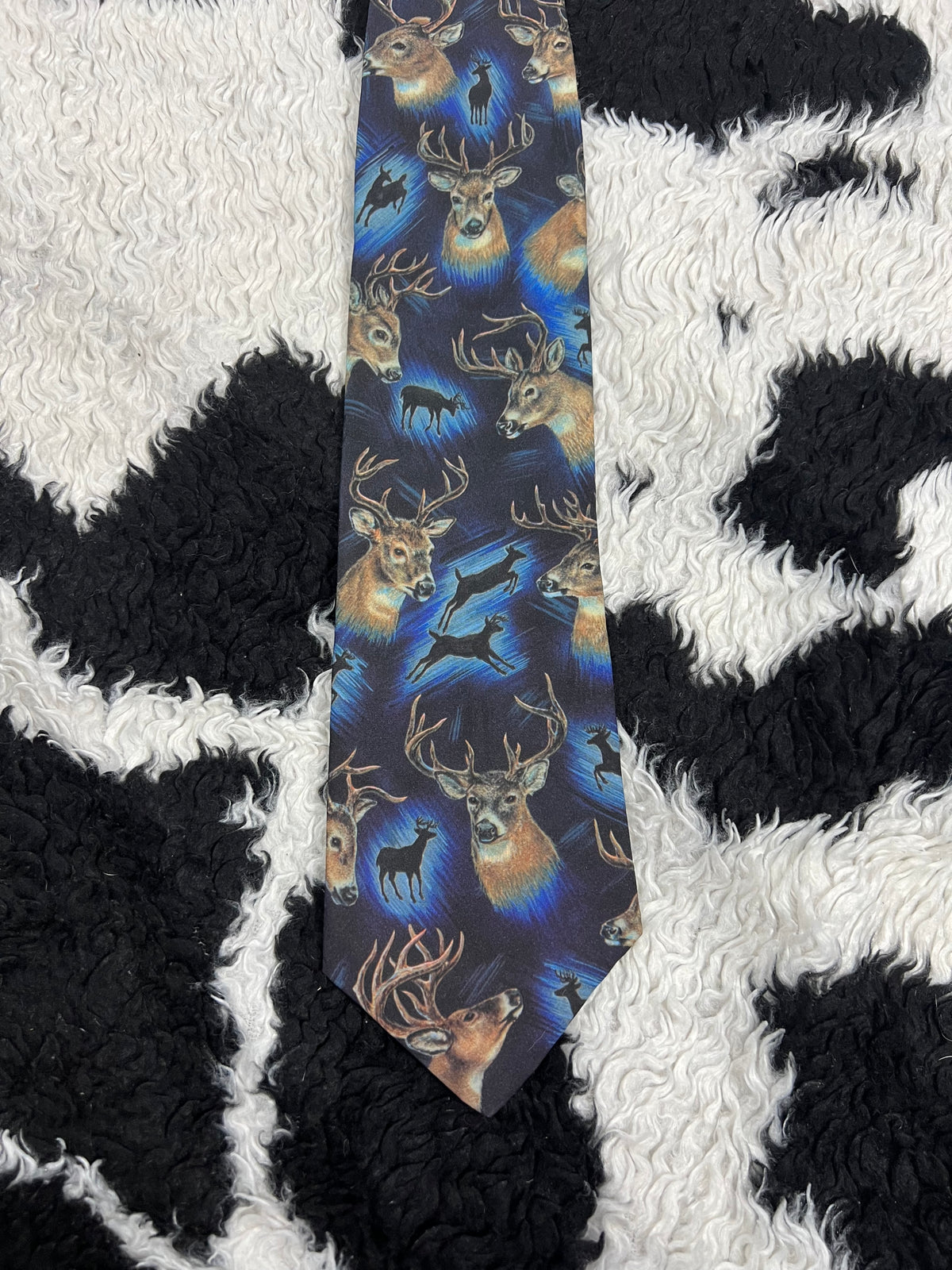 Reindeer Graphic Tie