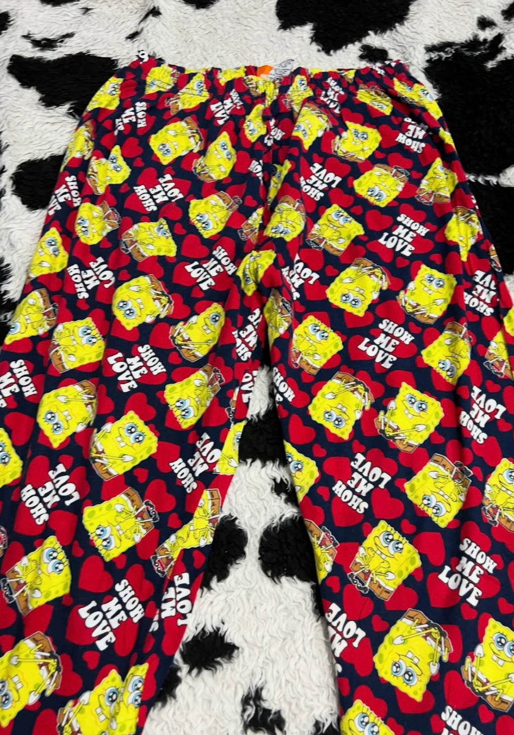 Spongebob "Show Me Love" PJs (Medium)