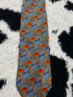 Dolphins & Waves Tie