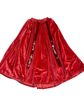 Strawberry Long Velvet Skirt