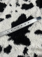 Silver Narrow Belt
