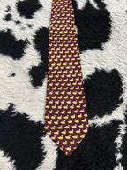 Ducks in Pond Tie