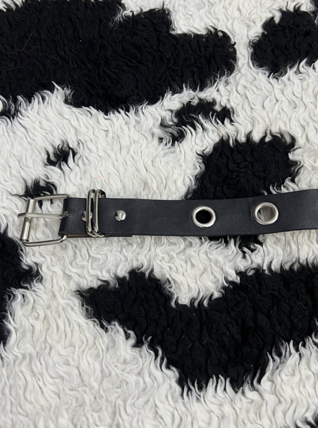 Single Hole Black Belt