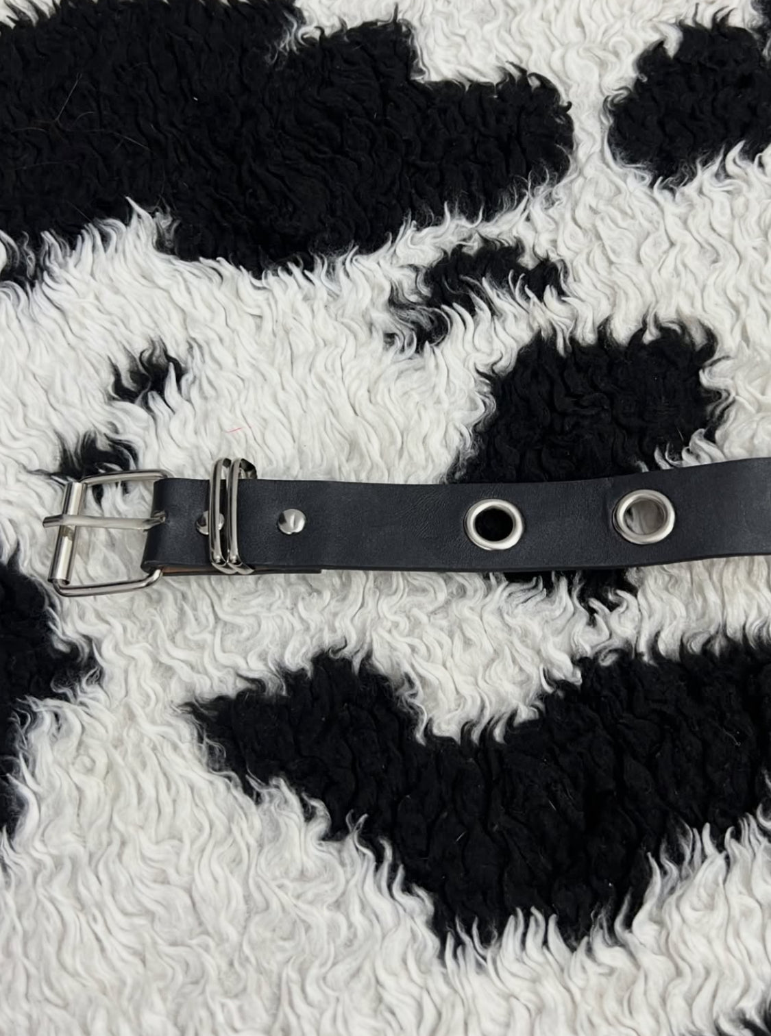 Single Hole Black Belt