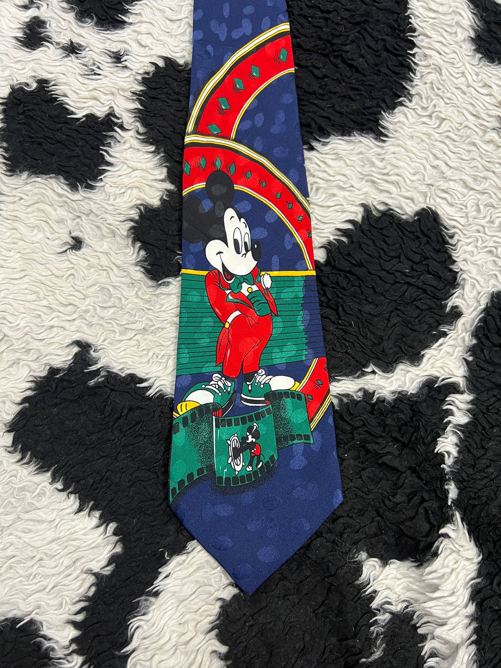 Vintage Mickey Mouse Film Tie