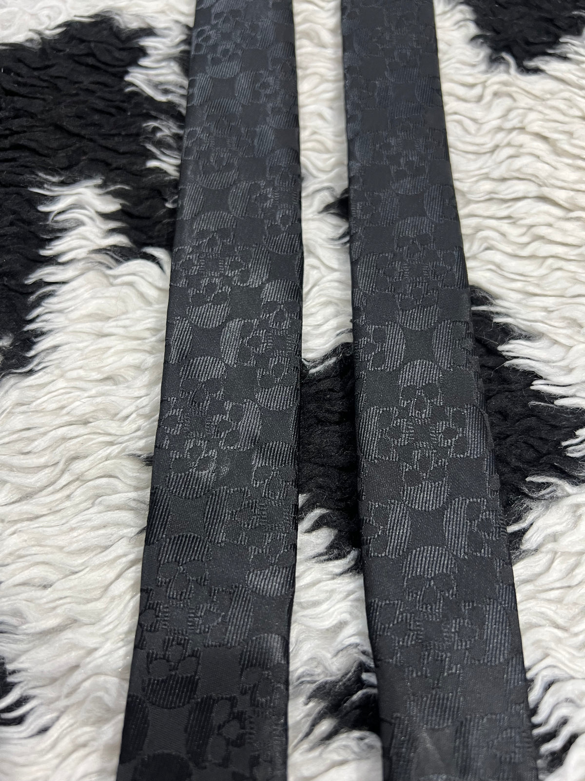 NEXT Skulls Embroidered Tie