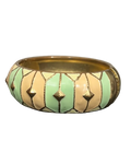 Pastel Openable Gold Bangle