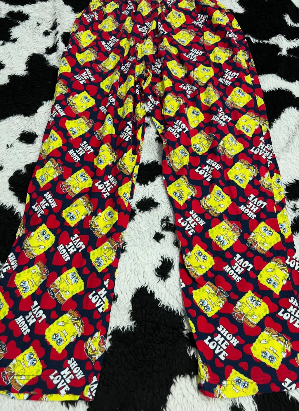 Spongebob "Show Me Love" PJs (Medium)