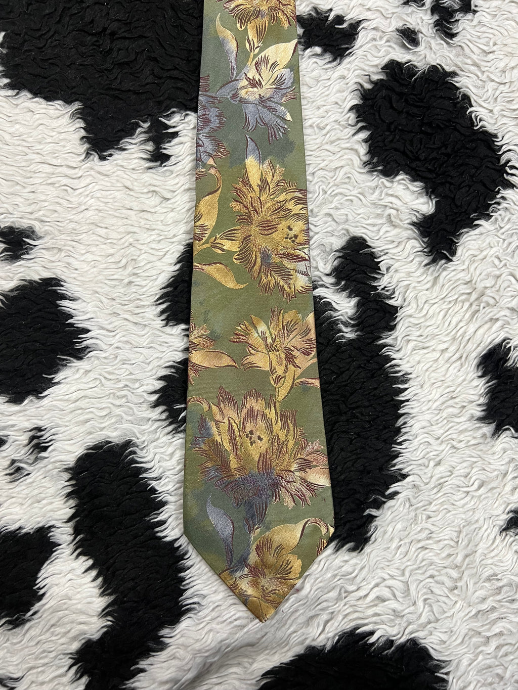 Cricketeer Floral Tie