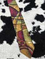 J.T Beckett Abstract Tie