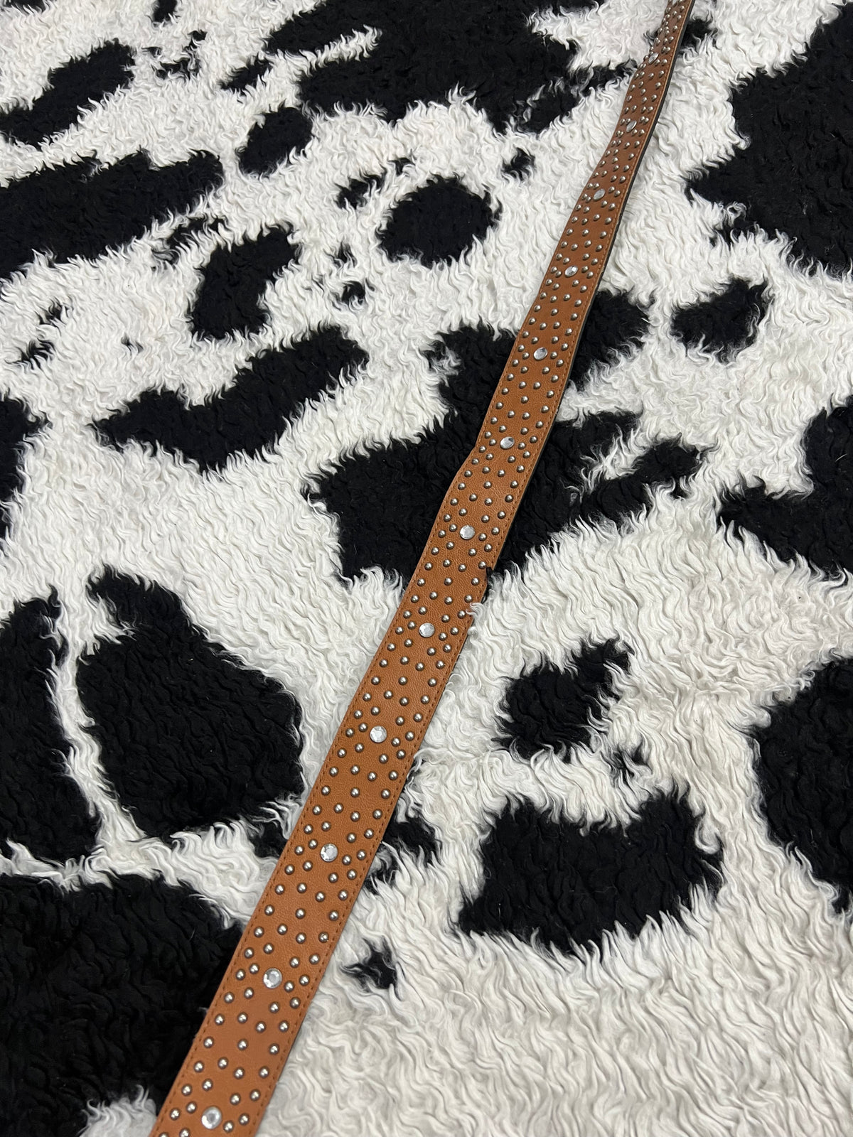Brown Studded Belt