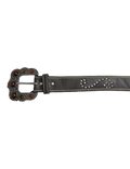 Vintage-Style Beaded Buckle Belt