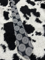 St. Micheal Black & White Tie