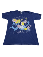 Alice in Wonderland - "Do you suppose she's a wildflower?" Tee (Medium)