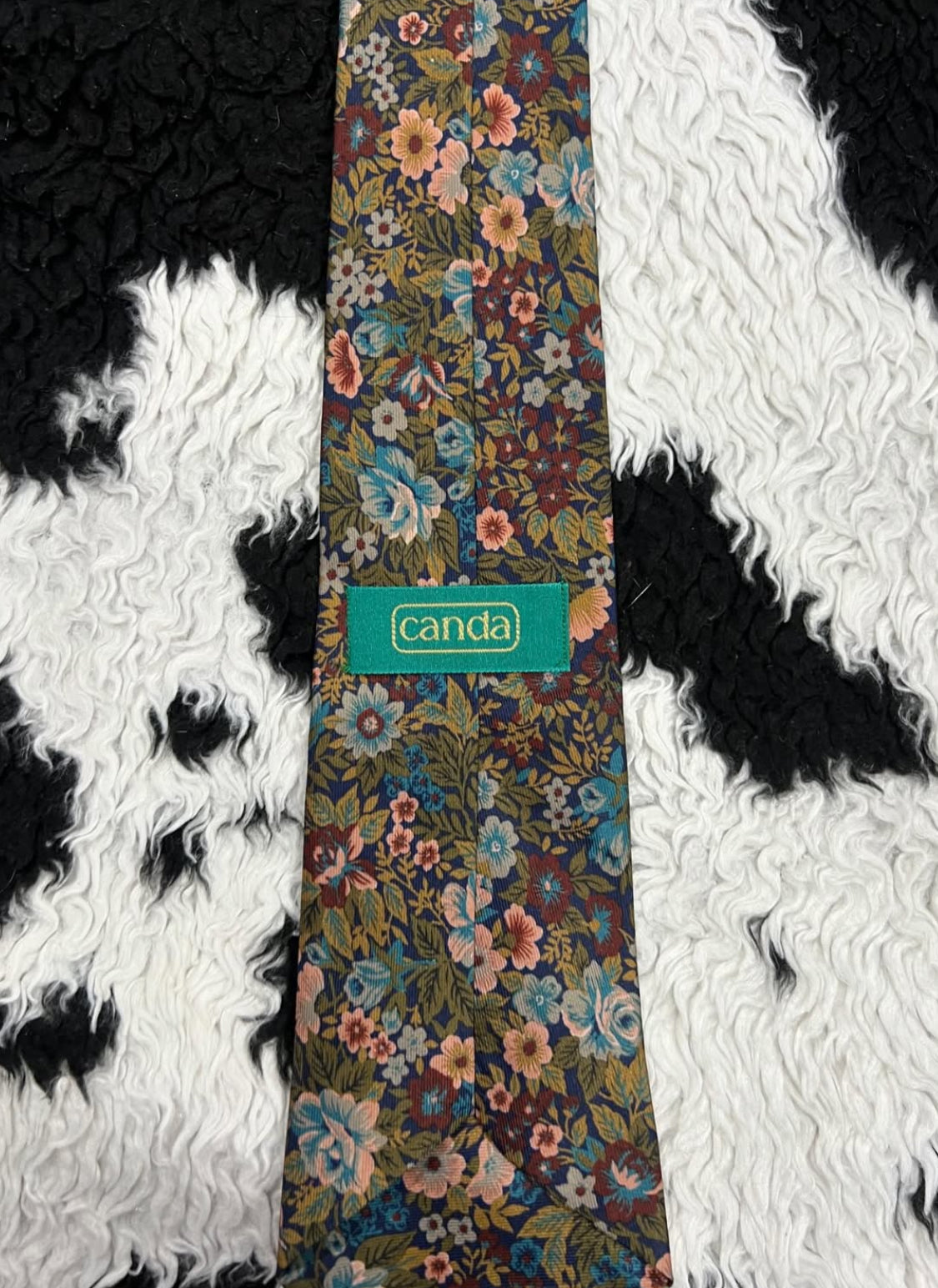 CANDA Floral Tie