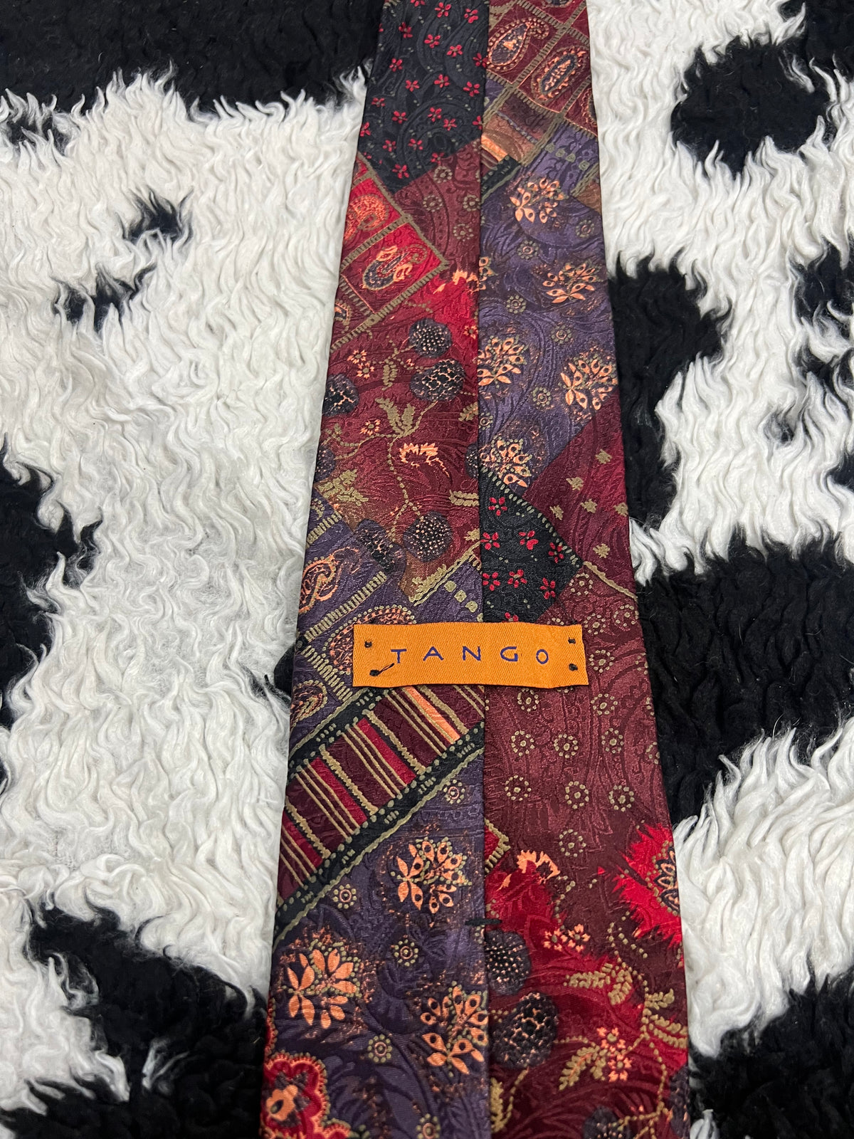 Tango Patchwork Paisley Tie