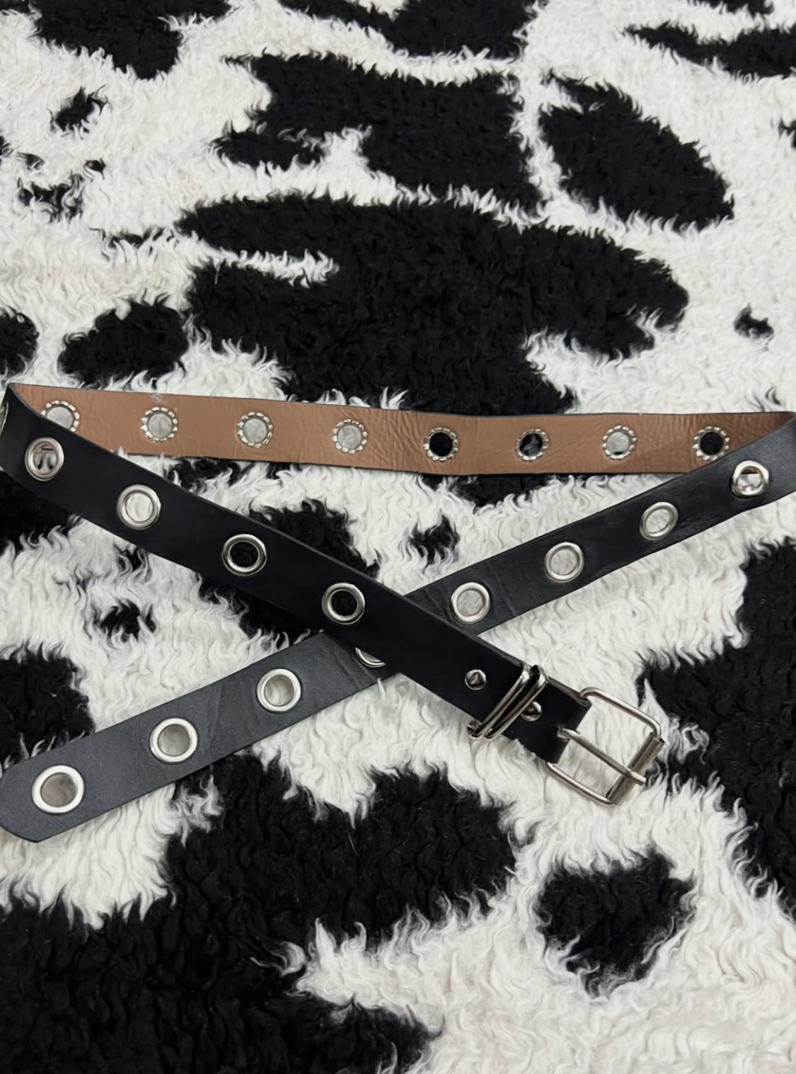 Single Hole Black Belt