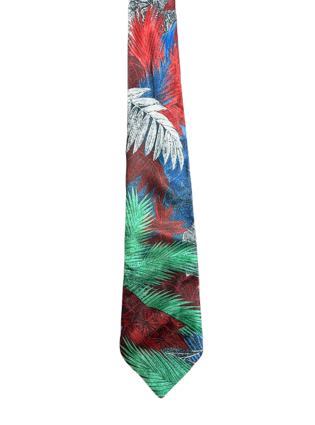 Vibrant Leaves Graphic Tie