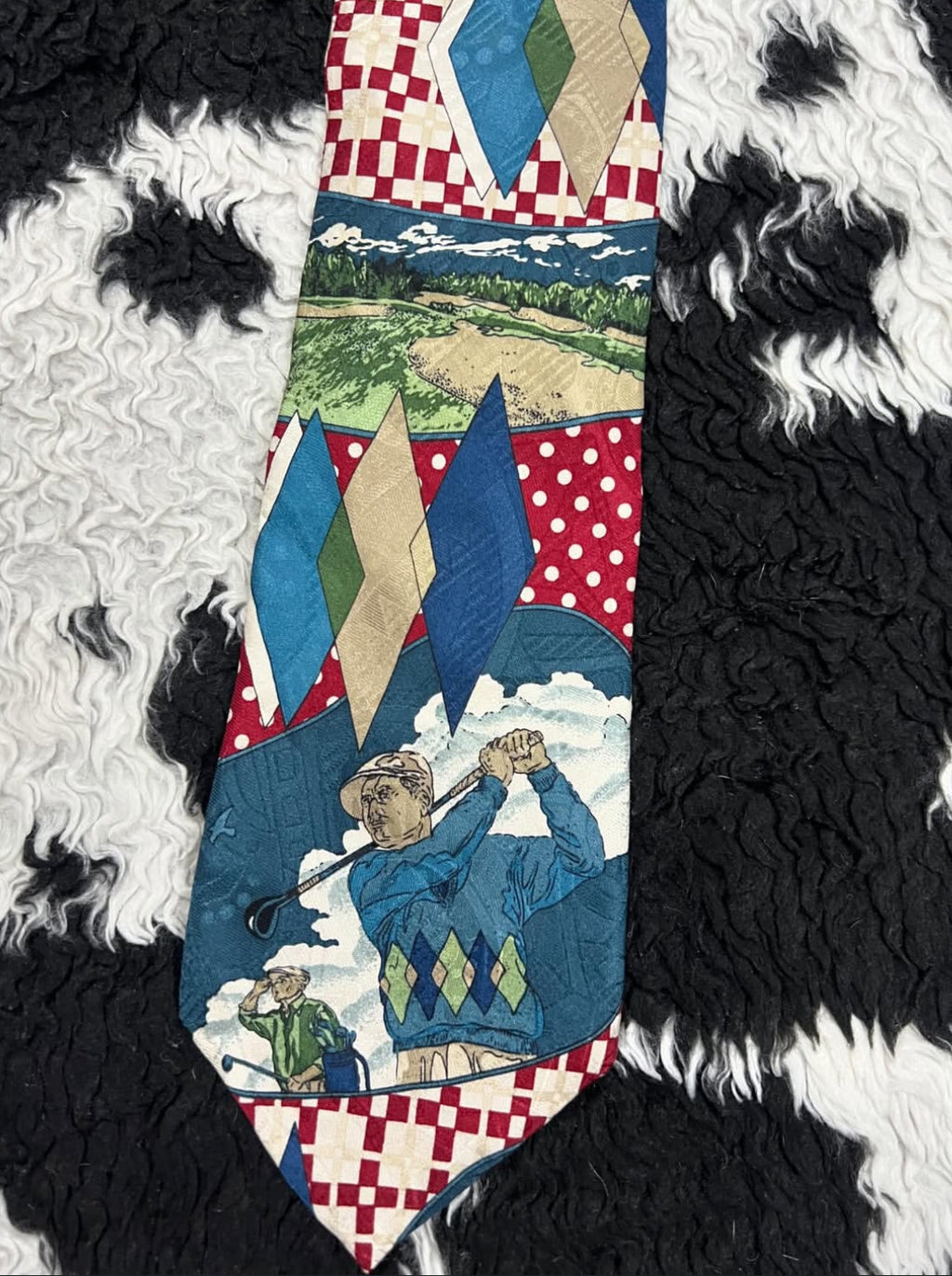Woodward Golfing Tie