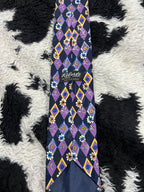Roberto Purple Floral Tie