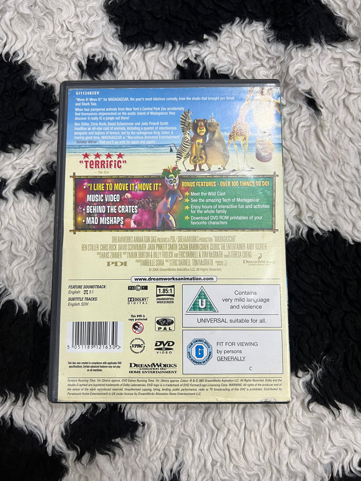 Madagascar DVD