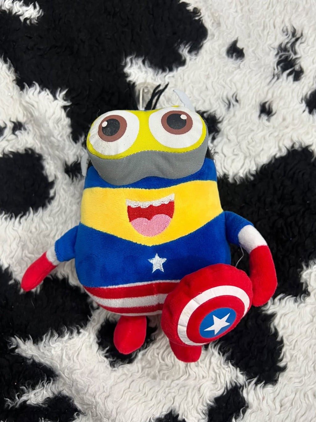 Minion as Captain America Plush