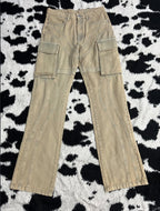 Beige Tanned Cargo Denims (Waist 32)