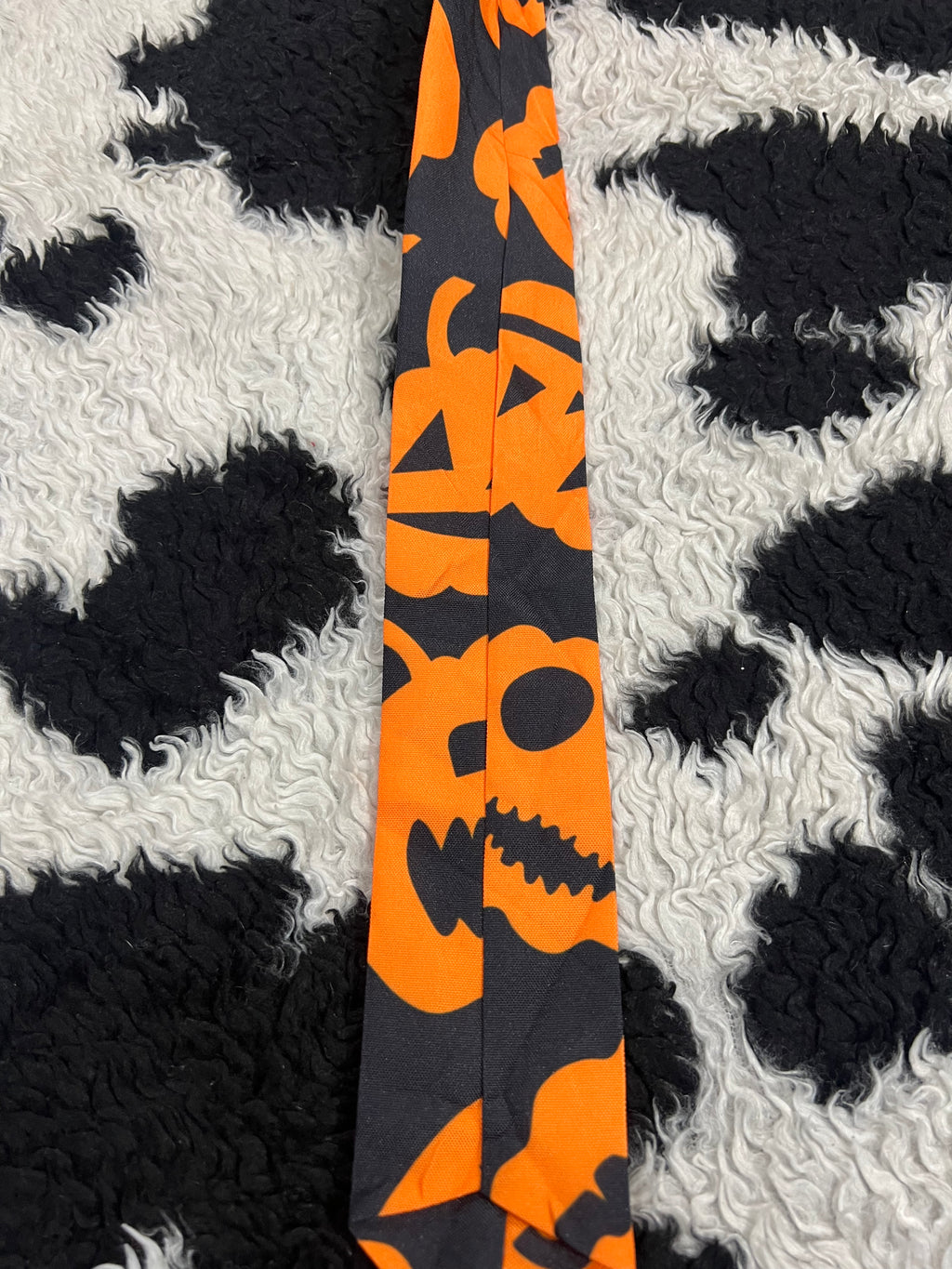Pumpkins Graphic Narrow Tie