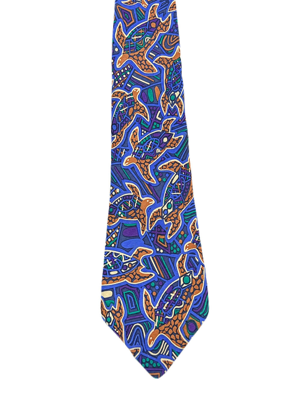 Yijan Turtles Art Tie