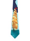 Sailing Ship Nautical Tie