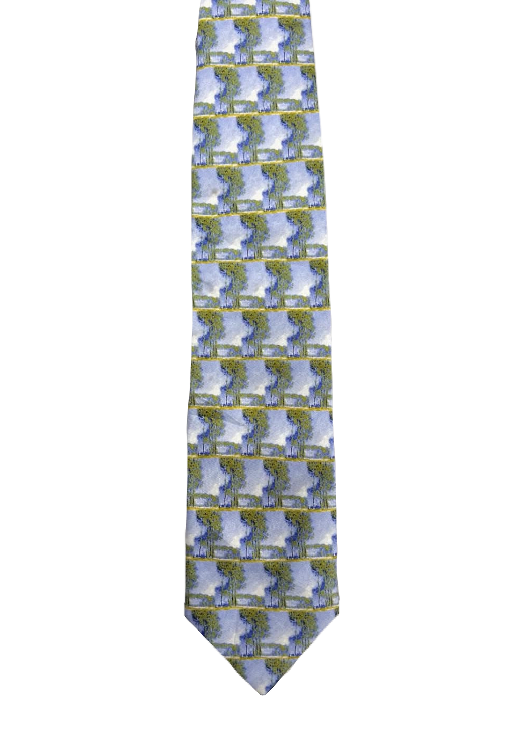 Claude Monet Inspired Tie