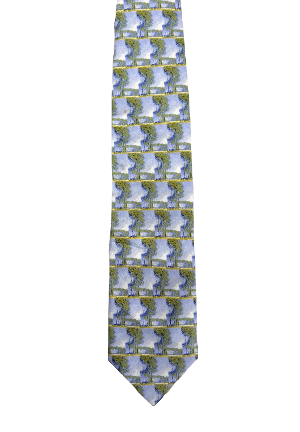 Claude Monet Inspired Tie