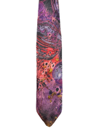 Prince Bellini Purple Abstract Tie
