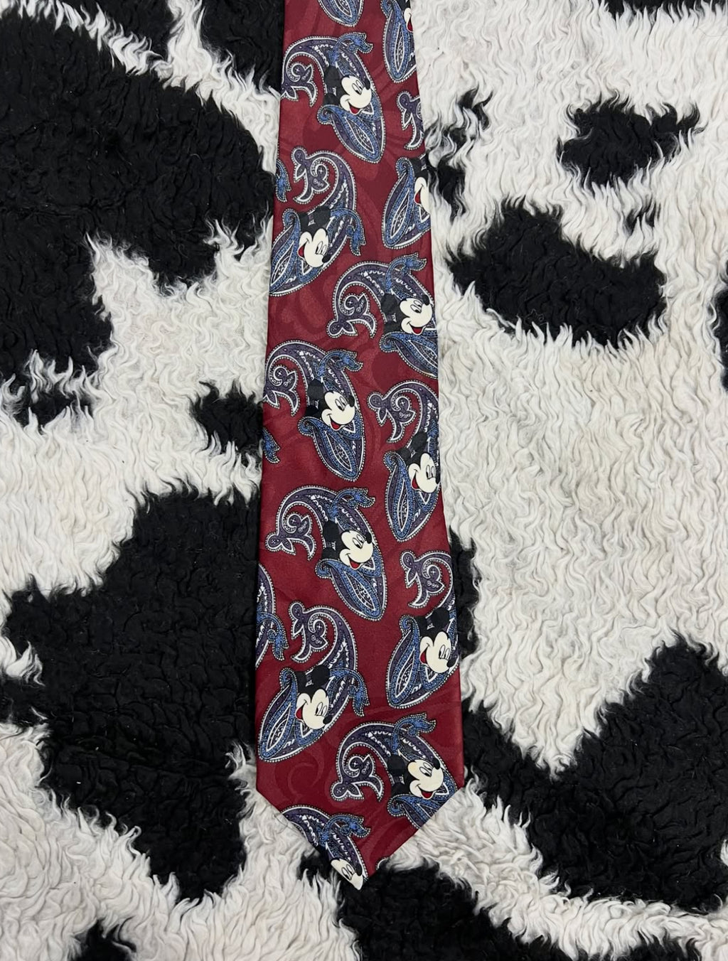 Disney Mickey Mouse Paisley Tie