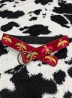 Dragon Embroidered Belt
