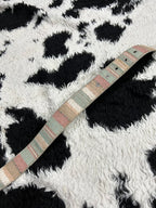 Pastel Embroidered Belt