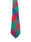 Silk Vibrant Checkered Tie