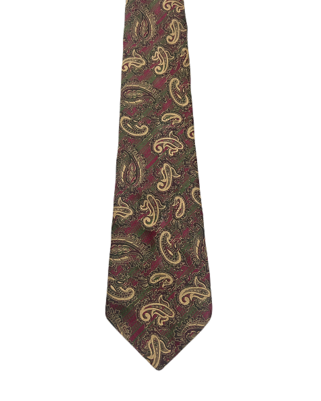 Jean Jacques Vivier Paisley Embroidered Tie