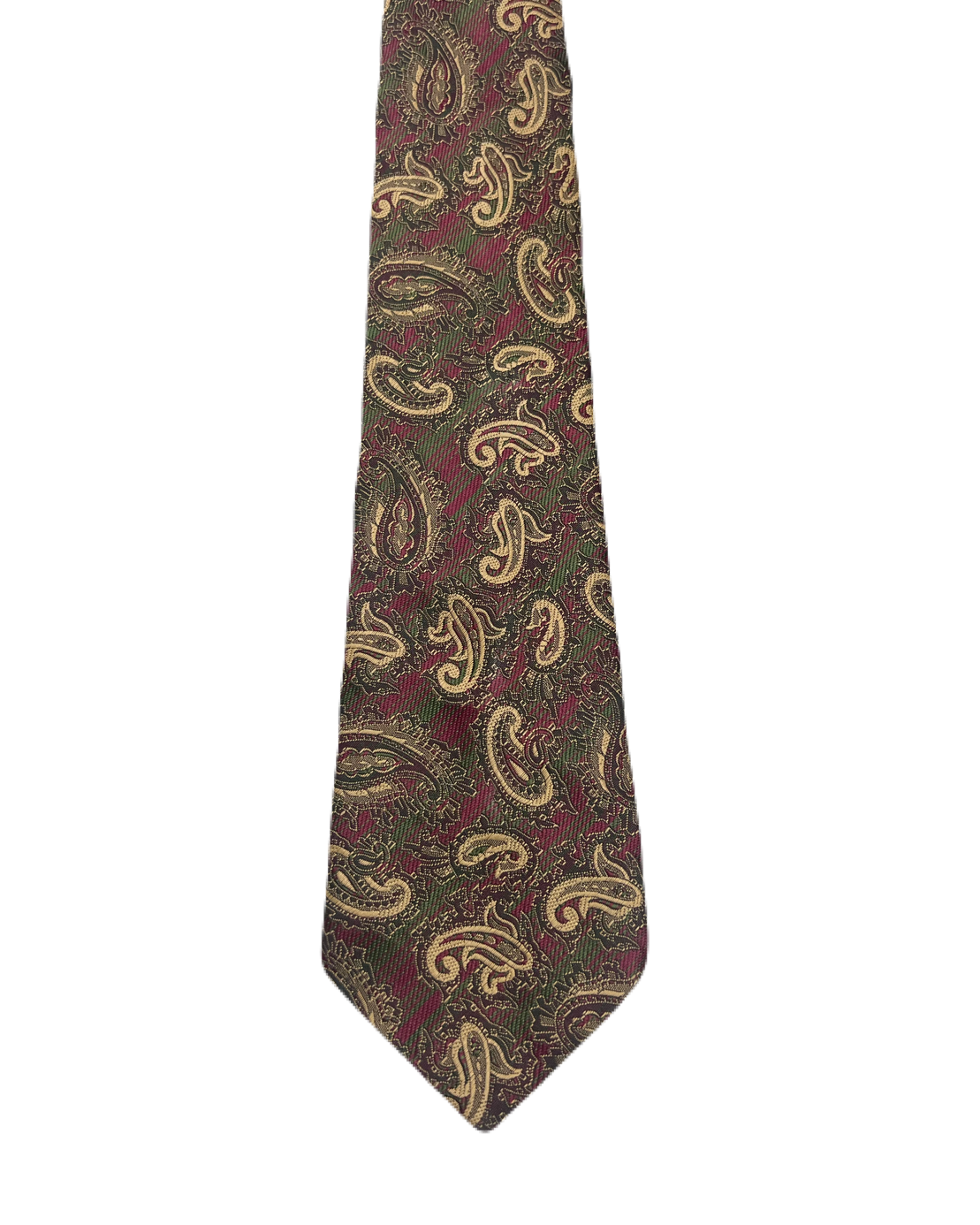 Jean Jacques Vivier Paisley Embroidered Tie