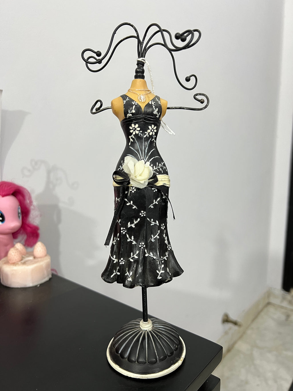 Black Jewelry Mannequin