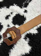 Wooden Carved Light-weight Belt