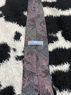 Henley Fully Embroidered Floral Tie