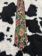 Hunting Horn Floral Tie