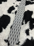 Fox & Chave Black and White Tie