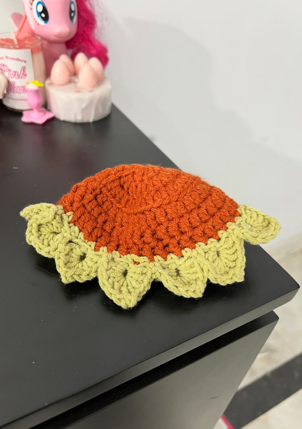 Sunflower Coasters + Crochet Sunflower Set