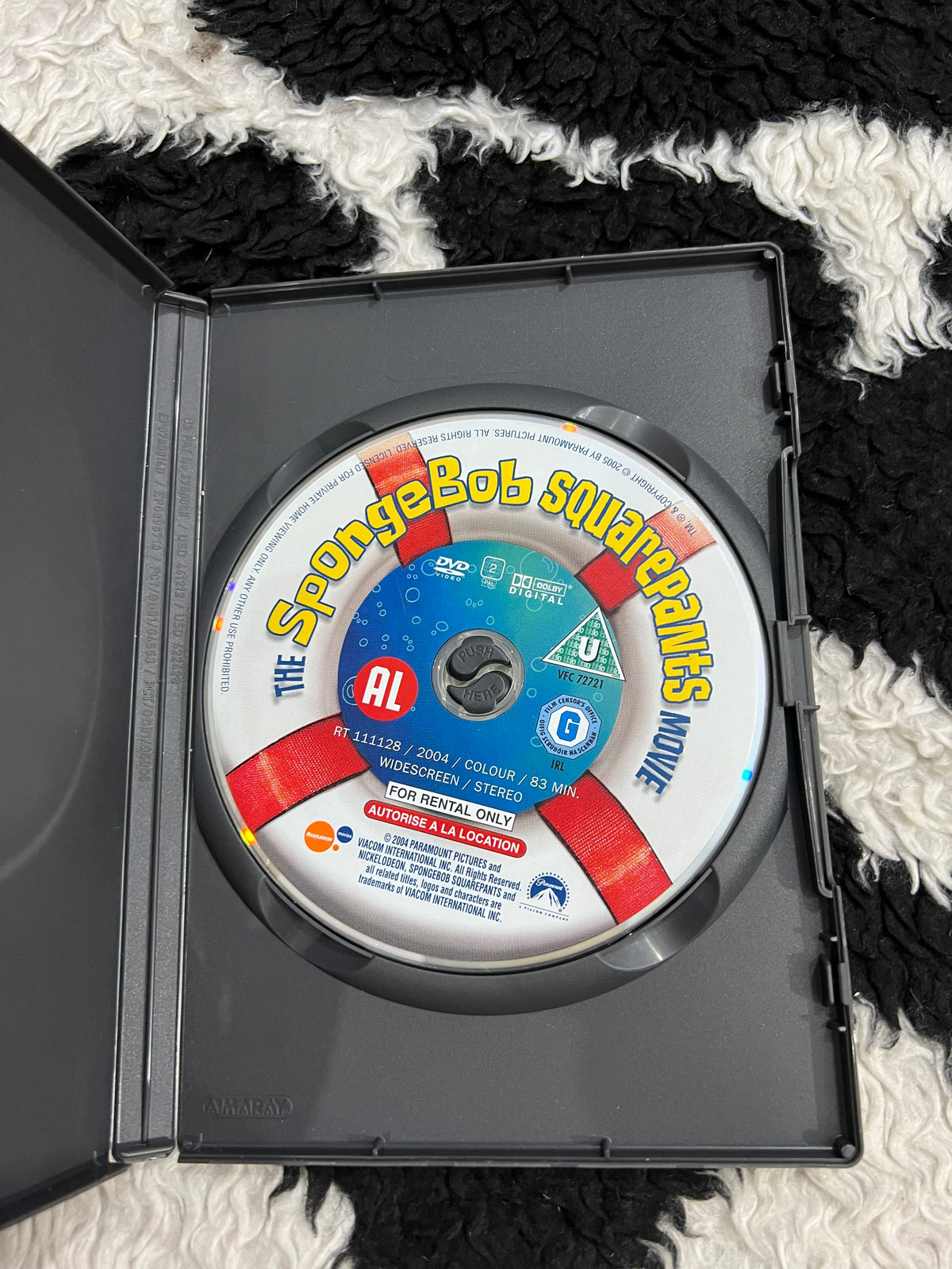 The Spongebob Squarepants Movie DVD