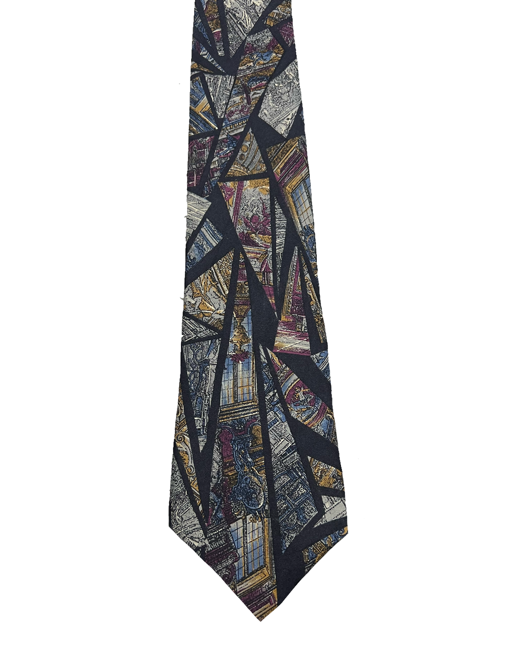 Architecture Collage Tie