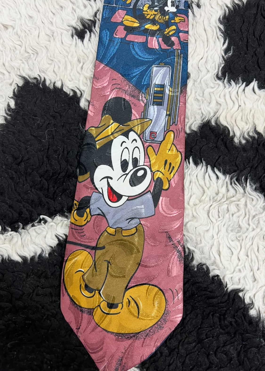Vintage Disney Mickey Mouse Bulgury Tie