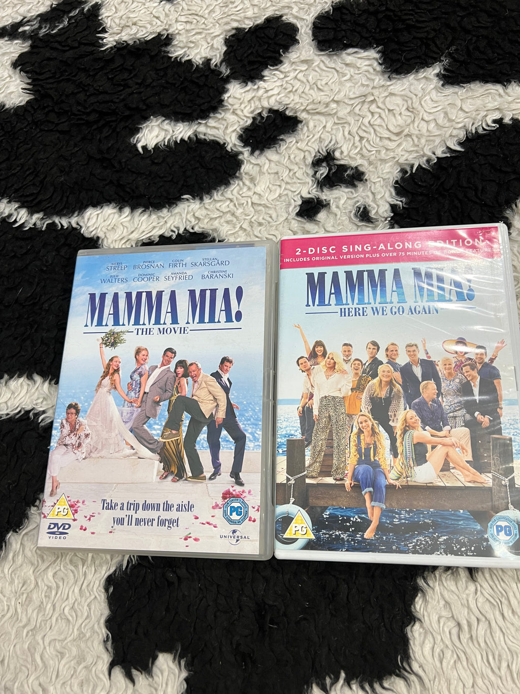 Mamma Mia DVDs