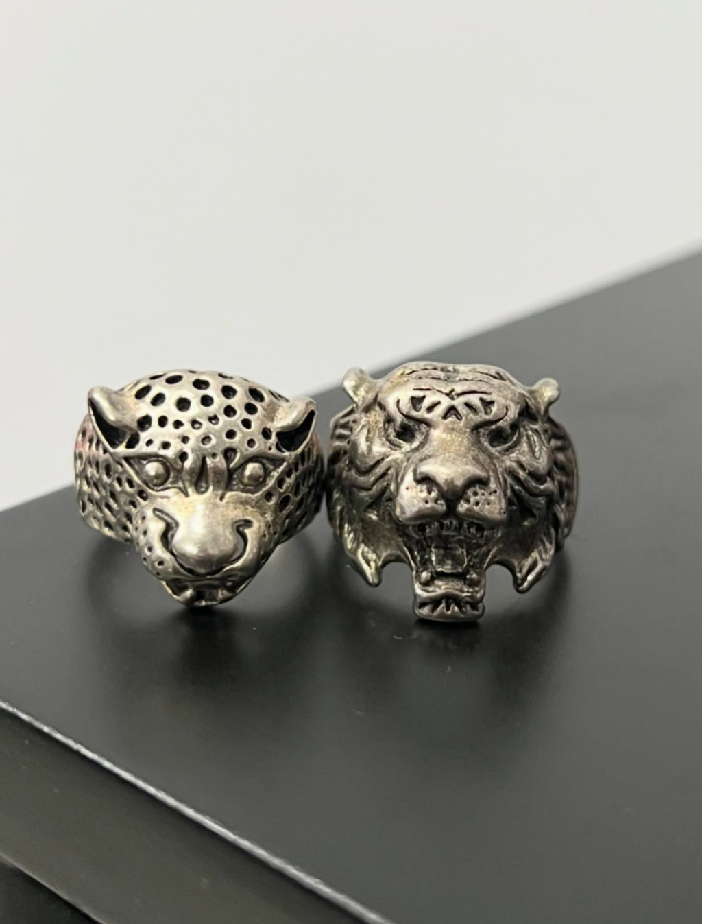 Leopard & Tiger Rings